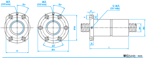 DFV4005滾珠絲杠圖 DFV4005滾珠絲杠圖